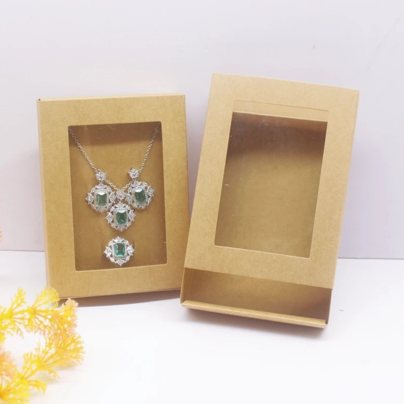 10PCS Multi-Color Window Gift Boxes – 11.5x8.5x2.5cm, Ideal for Christmas, Parties, and... - SKU WGB02124 - UGI Packaging