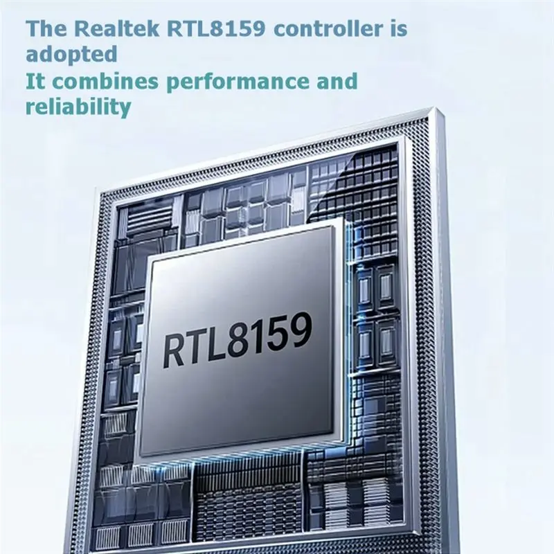 LA-For PC 노트북 USB 3.2 10G 이더넷 Lan 어댑터 RTL8159 코어 RJ45 USB-C 포트(다중 장치용) Win11