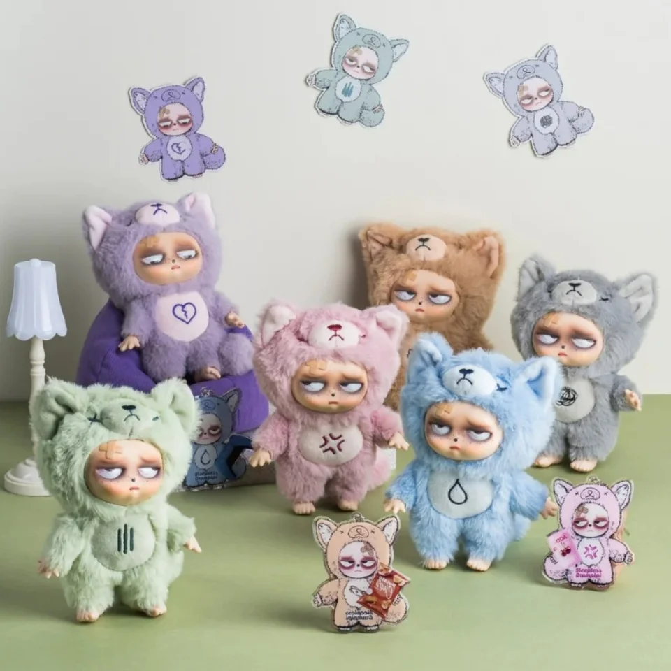 睡眠 Grumpipi ブラインドボックス不眠症ランペイジシリーズ装飾