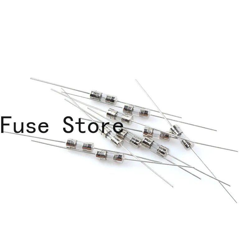 10PCS 3.6 * 10 Delay Slow Melting Glass Fuse Tape Pin 1A 250V T1AL250V