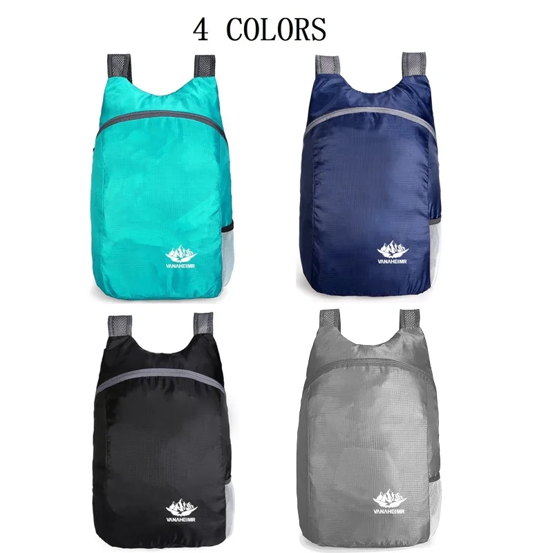 Ultralight Folding Bag Men Women Waterproof High-volume Portable Backpack Lightweight Travel Bags Outdoor Sports Daypack 6