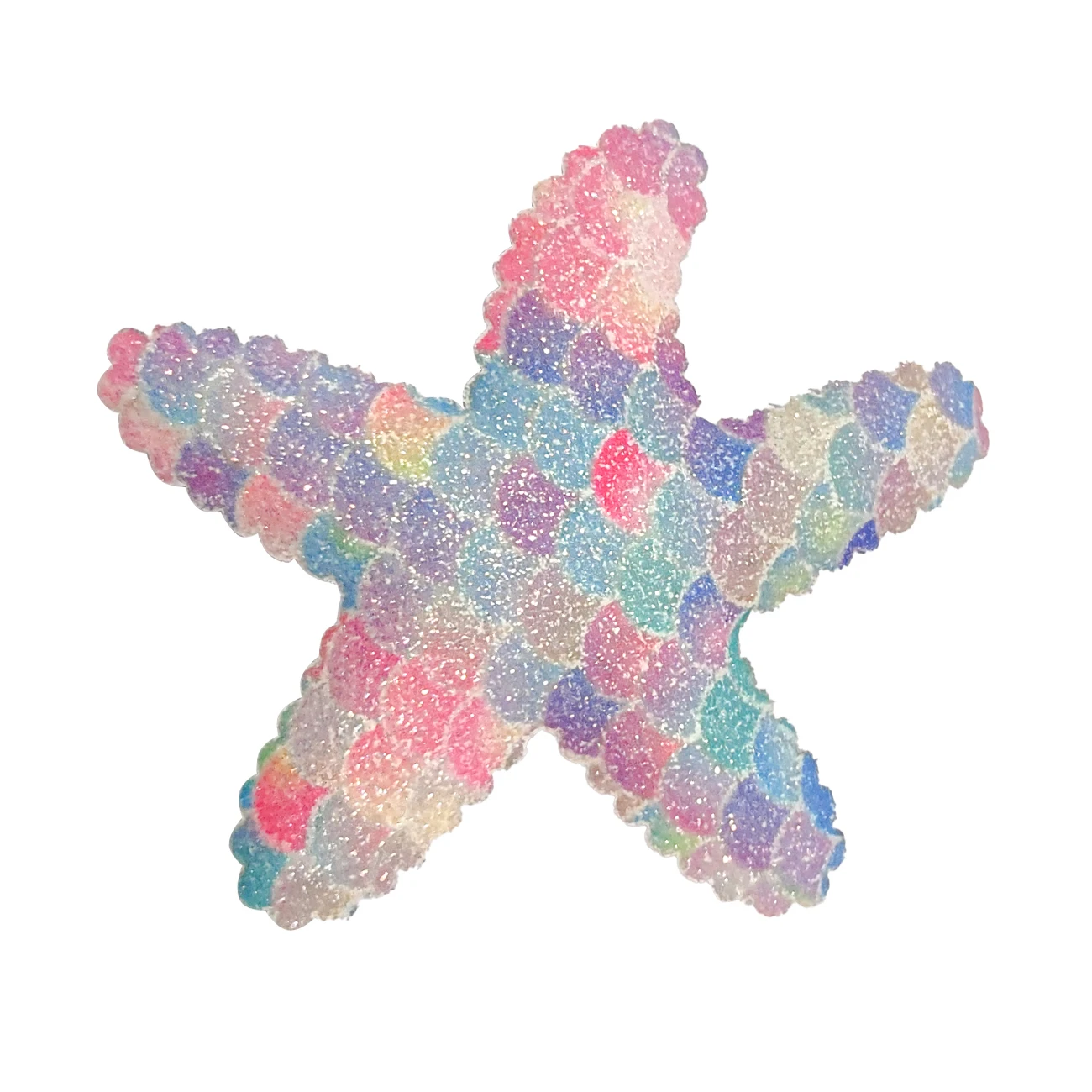 Seestern-Haarspangen, Pailletten, Glitzer, Seestern, Haarspangen, funkelnde Krokodilklemmen, niedliche Meerjungfrau-Accessoires für Frauen und Mädchen – Detail 14