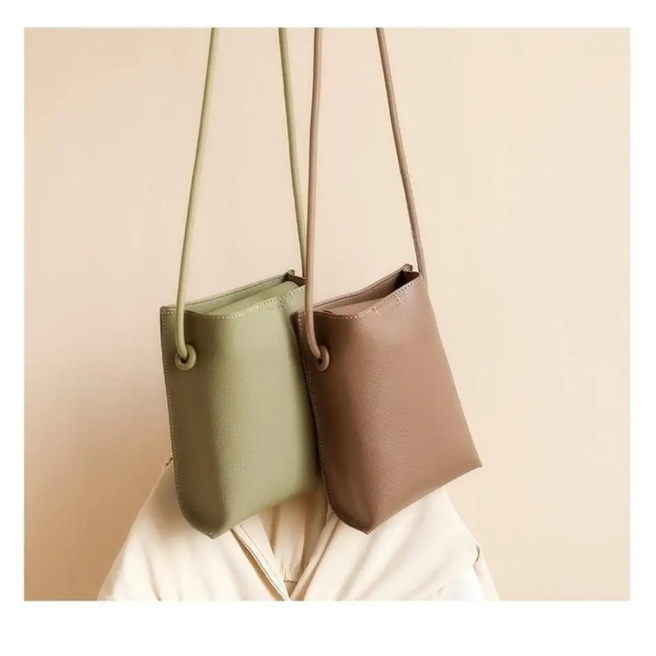 New Large Capacity Crossbody Bags Small Shoulder Bags for Women Phone Wallet Solid Flap Women Pu Leather Handbags Fashion Female