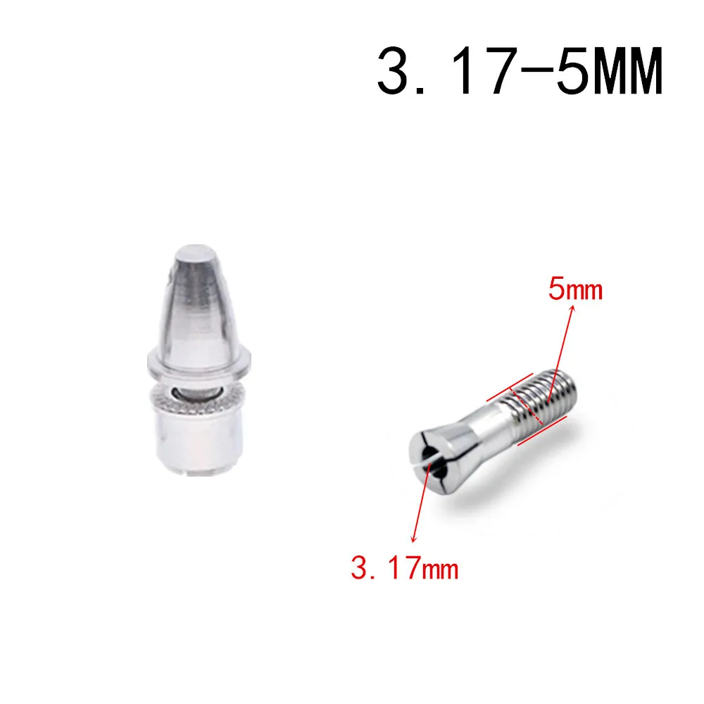 Hélices Drone CW CCW 3.0-5mm 5pcs Vert - Moteur Multirotor