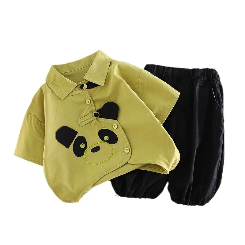 

New Summer Baby Clothes Suit Children Boys Fashion Shirt Shorts 2Pcs/Sets Toddler Casual Costume Infant Outfits Kids Tracksuits