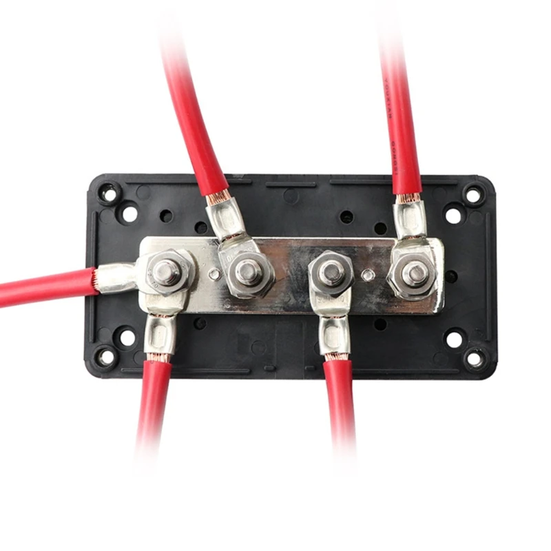 Bus Bar Box Board 300A High Current Busbar Automobiles Maximum Connection Amplifier Power Case