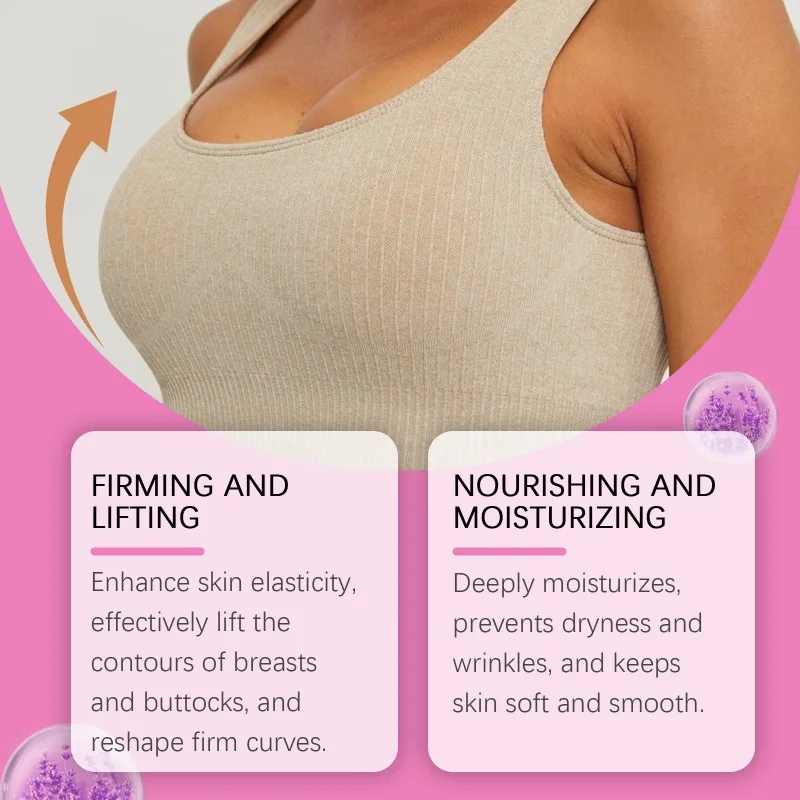 Breast Local Care Cream 85g Increase Elasticity Firming Maintain Skin Lines Highlight Body Shape Make More Fuller Massage Care breast firming cream