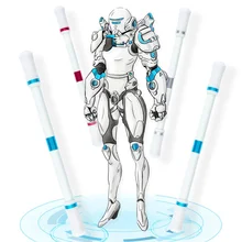Stylo à bille rotatif créatif et aléatoire, Gel de jeu, cadeau pour étudiant, libération de la pression, confortable pour l'école