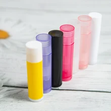 

10 Pcs/lot 5g 5ml Empty Cosmetic Lipstick Tube Lip Balm Containers Containers Lotion Container Glue Stick Clear Travel Bottle