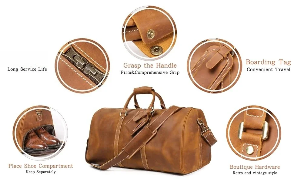 Leather Travel Bag