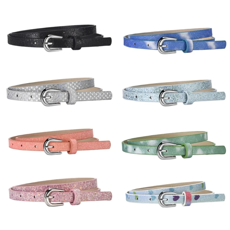 Punk Waist Belly Chain Belt for Women Men for Street Dance Prom Hip Hop Rock Bands PU Belt Jean Stunning Buckle DropShipping