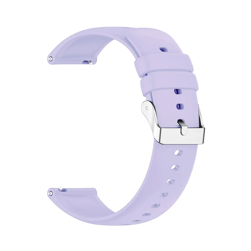 ตัวเลือกสินค้า สายนาฬิกาซิลิโคน 20/22 มม. หัวเข็มขัดหมุด สำหรับ Huawei Watch Series