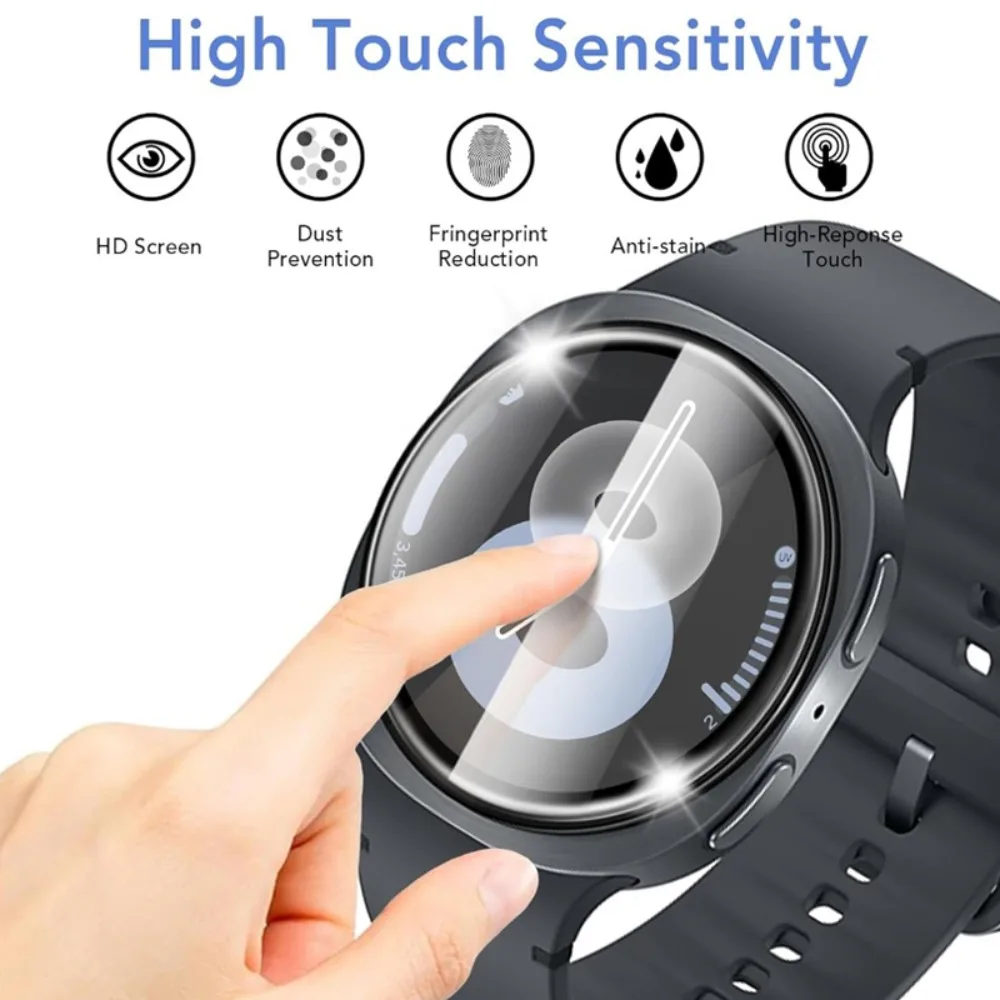 Premium Tempered Glass Screen Protector Set with Easy Installation Tool