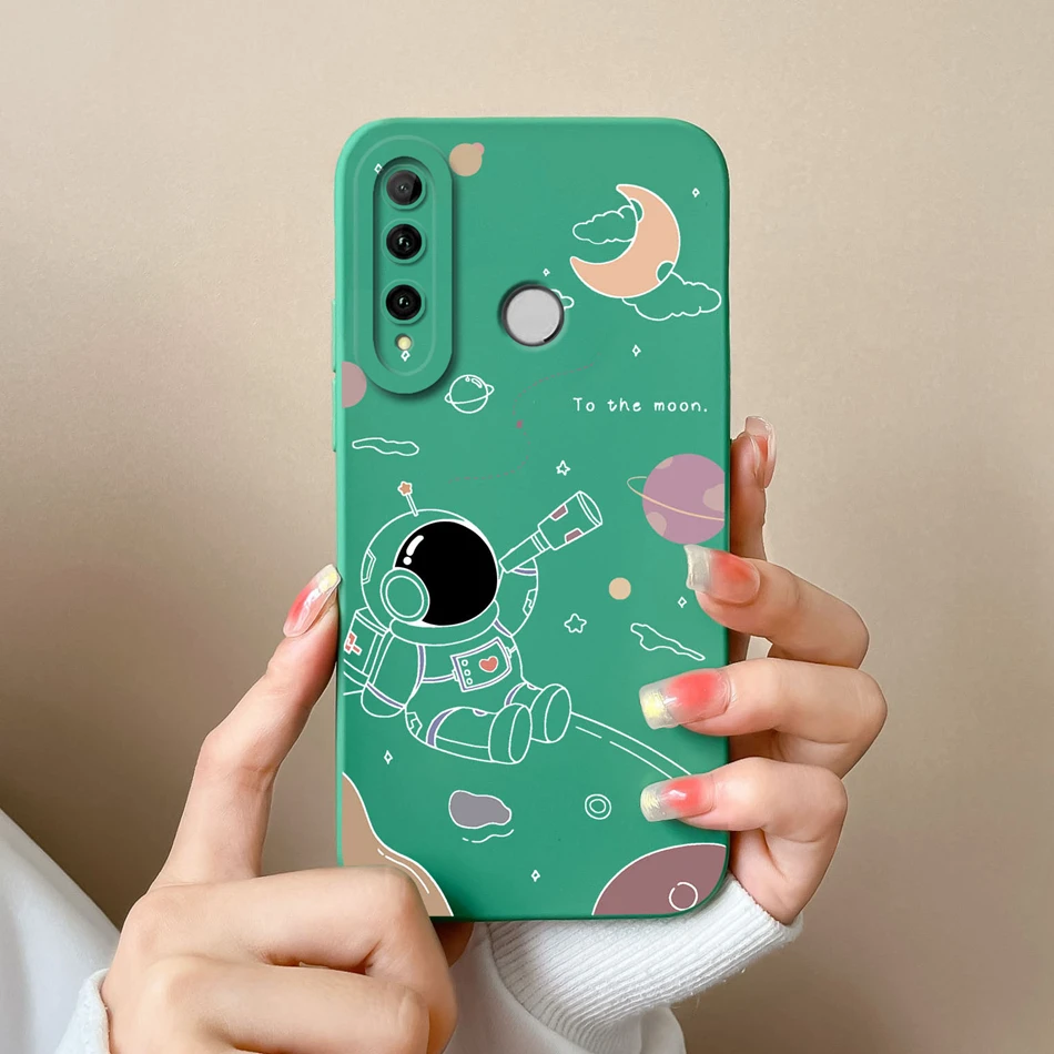 Floral Liquid Silicone Shockproof Phone Case with Camera Protection