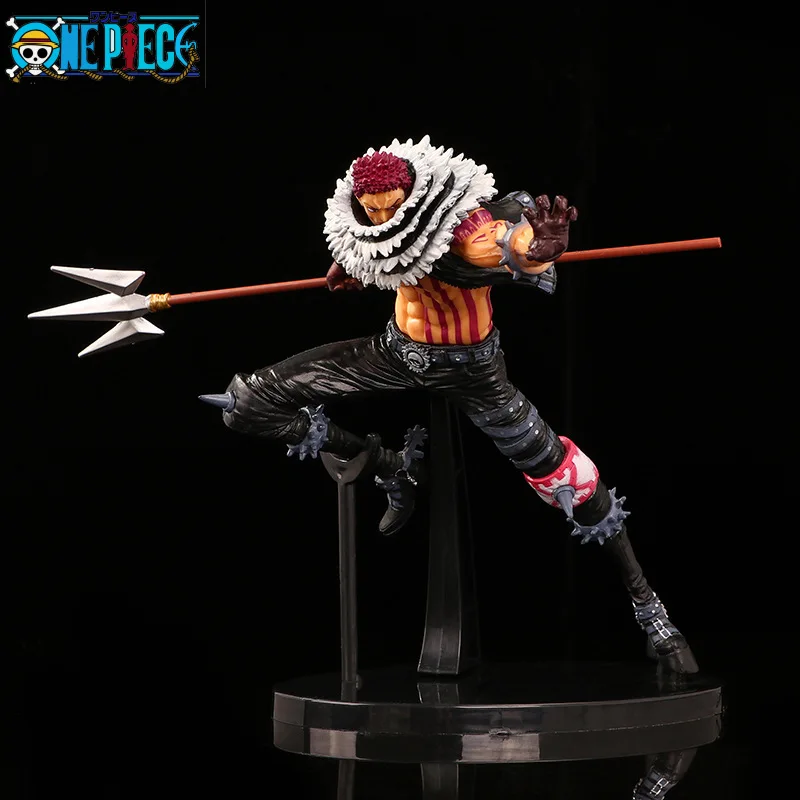 One Piece Charlotte Katak Luffy Gear 5 Action Figure Nika Statue Figurine Pvc Model Doll Collection Kids Toy Gifts