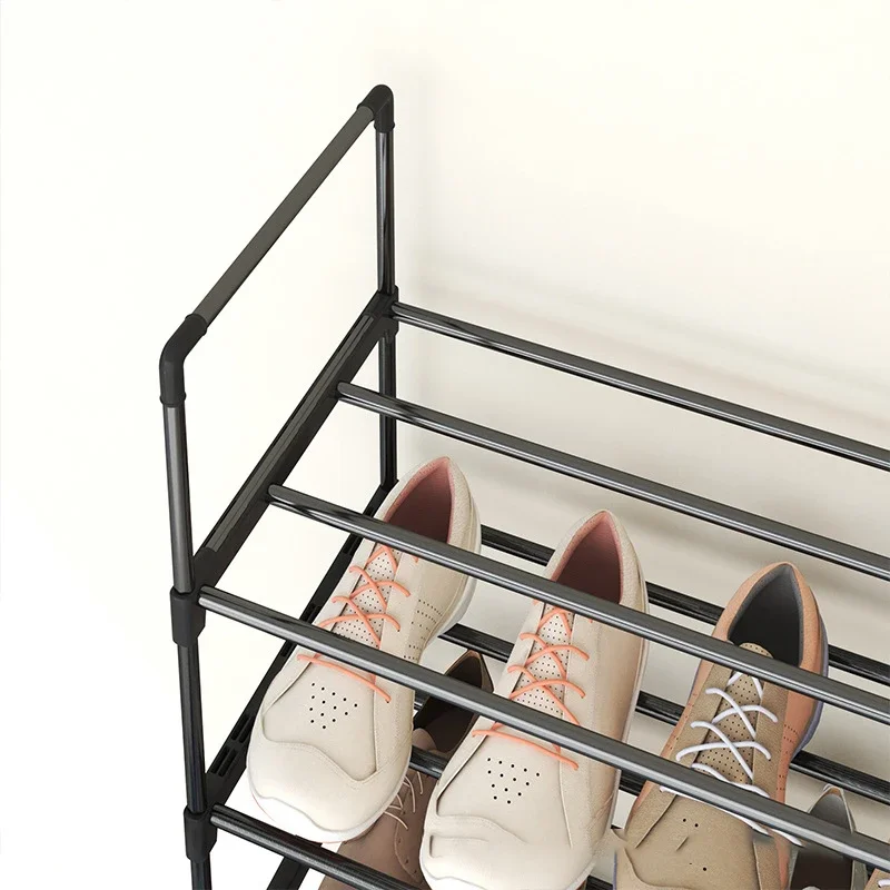 Shoe Rack Household Storage Shoe Rack 7-layer Stainless Steel Multi-layer Dustproof Storage Cabinet Economical