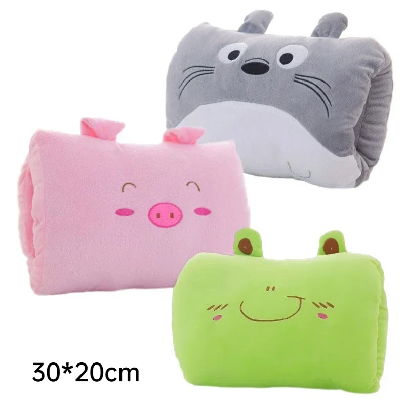Children's Plush Pillows Hand Warmers Gloves Adults Cartoon Nap Pillows Cushions Creative Hand Warmers Plush Children's Day Gift