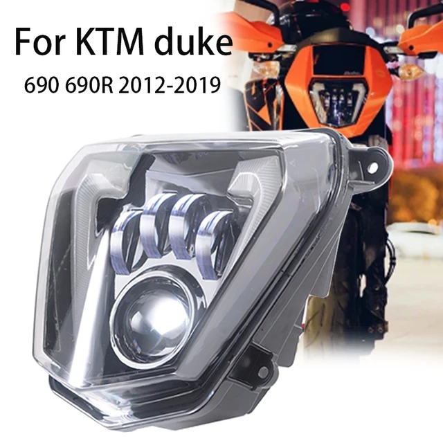 For KTM Duke 690 690R 2012-2019 Motorcycle LED Headlight High Low Beam DRL  Kit