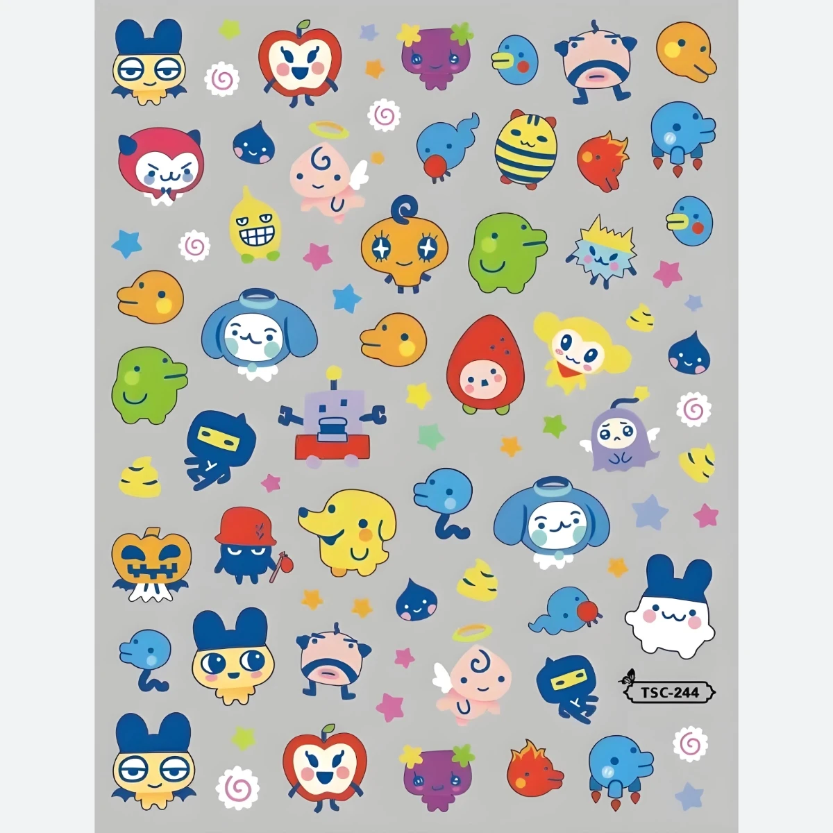 TSC-489 たまごっち tamagotchi Anime 3d Nail Art Stickers nail stickers,nail art tools,nail art decoration,nail decals