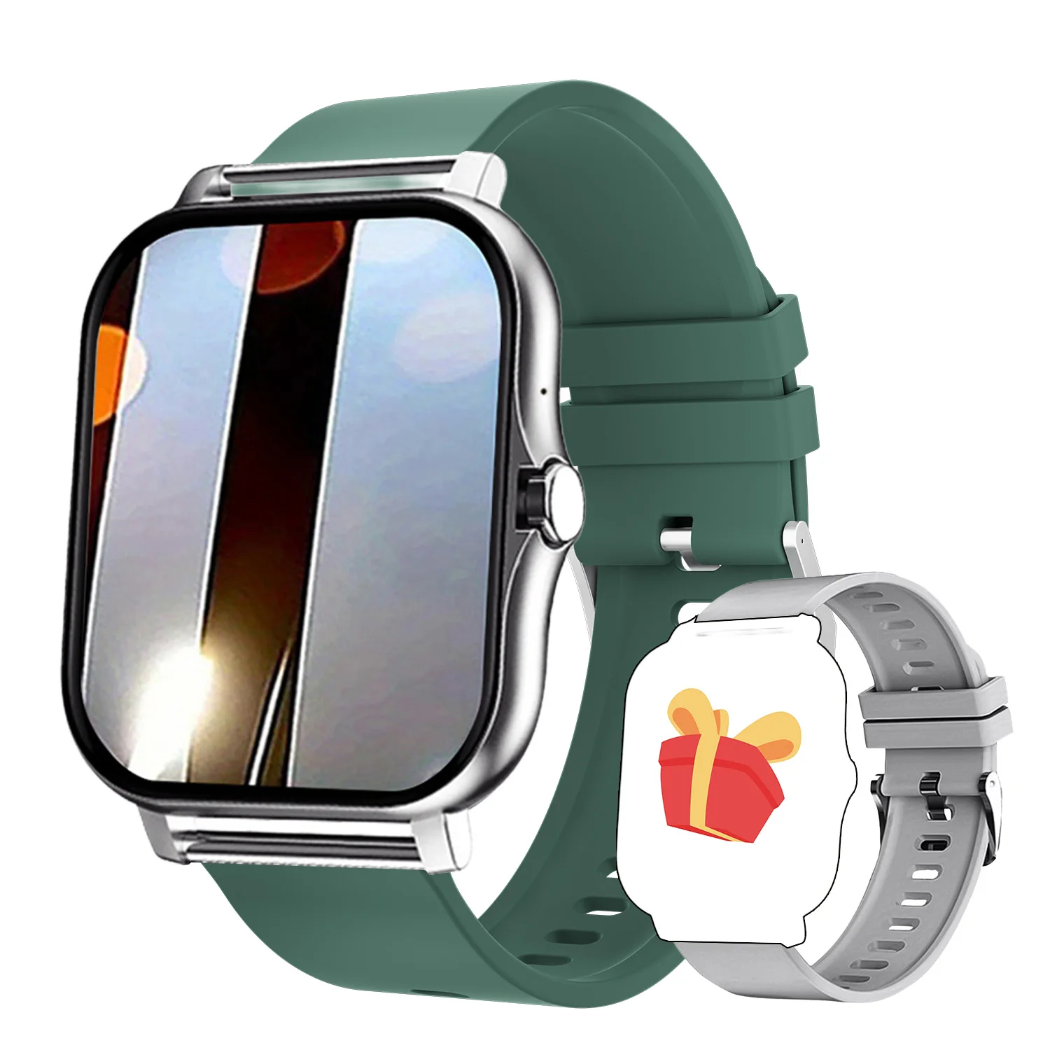 Green-silver