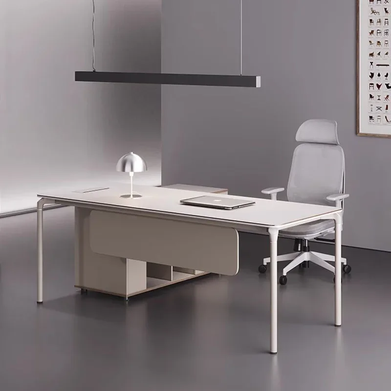 Workbench Makeup Office Desk Writing Modern Coffee Laptop Meeting Drafting Office Desk Computer Scrivania Legno Furniture HDH