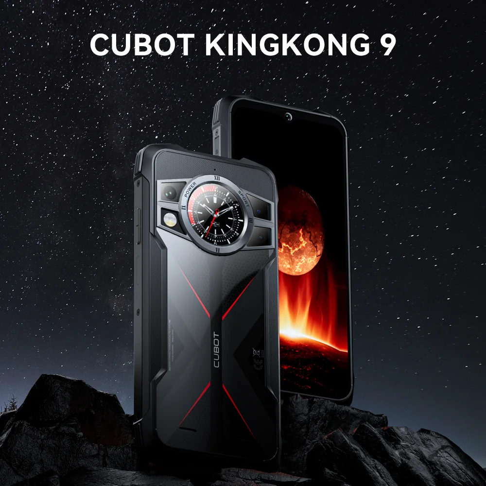 Cubot KingKong 9 Rugged Smartphone 6.583Screen 120Hz