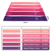 Tpe Yoga Resistance Band Fitness Elastic Band Squat Buttocks Assistance Equipment Stretching Exercise Training Band 4