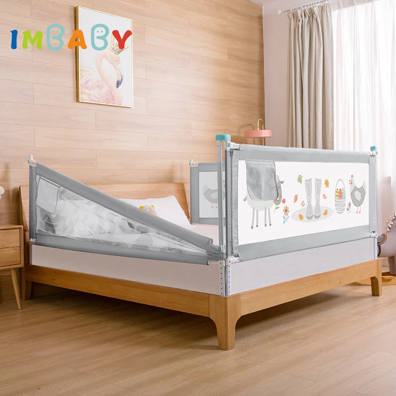 Kids Bed Fence Baby Four-Sided Bed Protection Fence Anti-Fall Baby Bedside  Guardrail - China Bed Barrier Fall out Protection, Adjustable Baby Bed  Safety Barrier