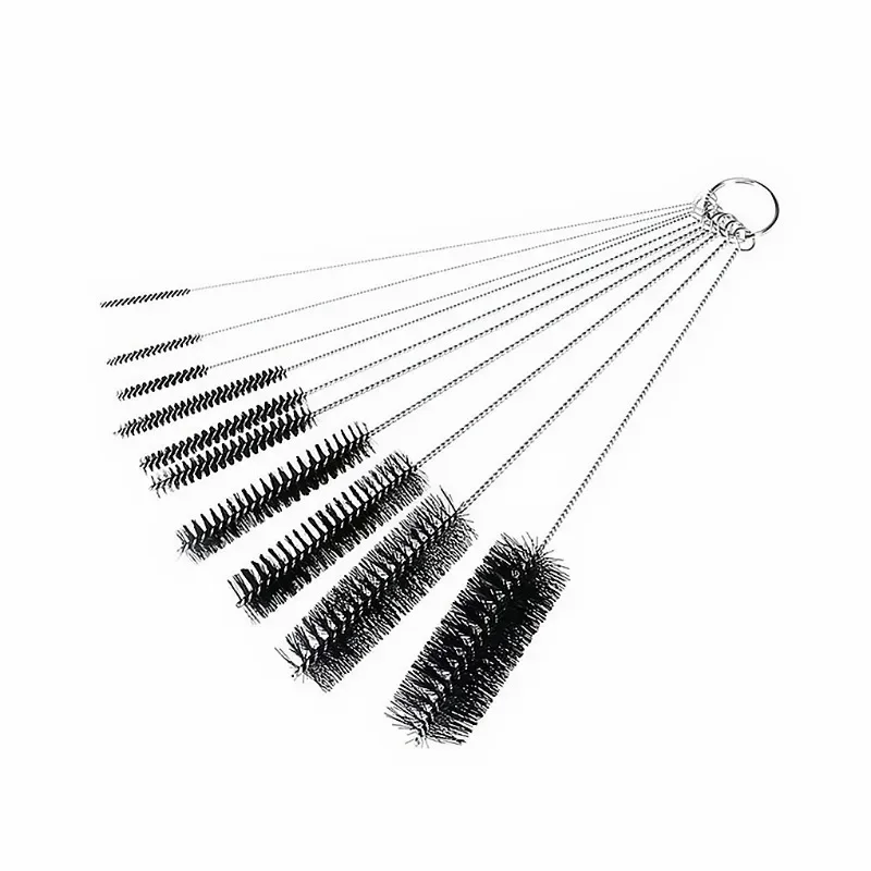 10pcs/set Coffee Machine Brush Bottle Tube Straw Cleaner Washing Glasses Keyboards Jewelry Cleaning Brushes Clean Tools bottle brushes coffee cleaning brush coffee machine cleaner coffee cleaning tool