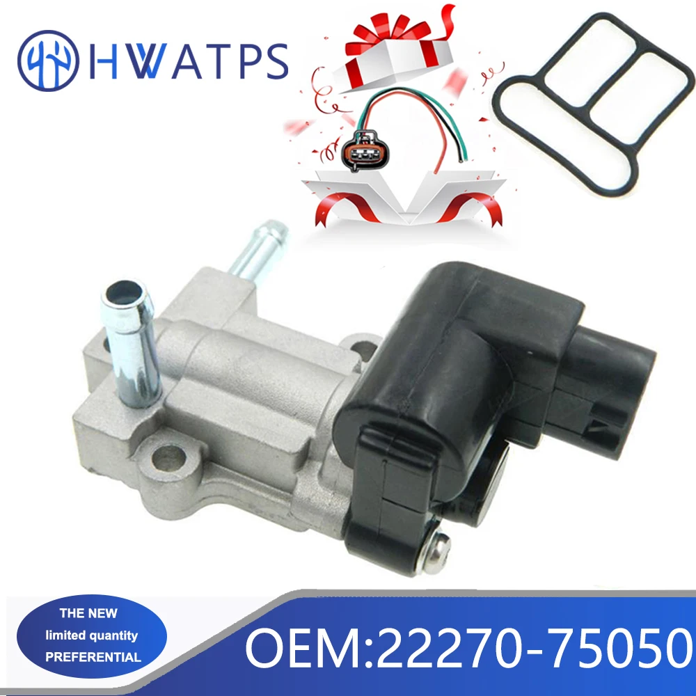 

22270-75050 Car Accsesories Idle Air Control Valve Harness Wiring + Plug For Toyota Chevrolet Honda 22270-0D030 16022-PWA-G01