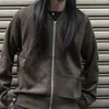 Rugged Bronson WWII USAAF C-2 Flying Sweater Men's Plain Raglan-Sleeve Woolen Cardigan 6