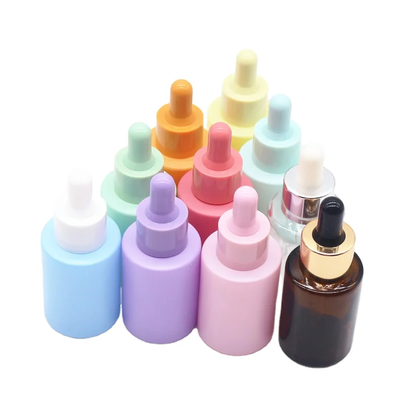 30ml Airless Cosmetic Glass Dropper Bottle Serum Spiral Mouth Press Pump  Head - China 30ml Glass Dropper Bottles, Custom Dropper Bottle