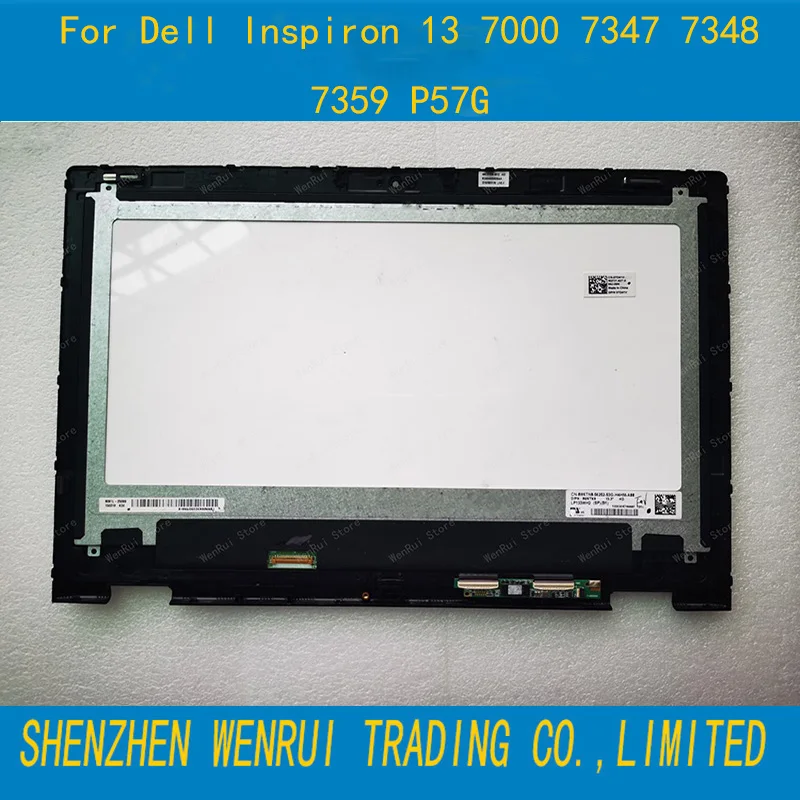 Оригинальный сенсорный ЖК-экран в сборе для Dell Inspiron 13 7000 7347 7348 7359 P57G LP133WH2 SP B1 HD