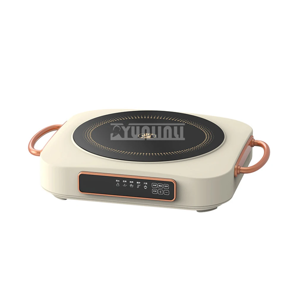 2200W Electric Ceramic Stove High-powered Induction Cooker for Home Cooking Multifunction Tea Brewer 5