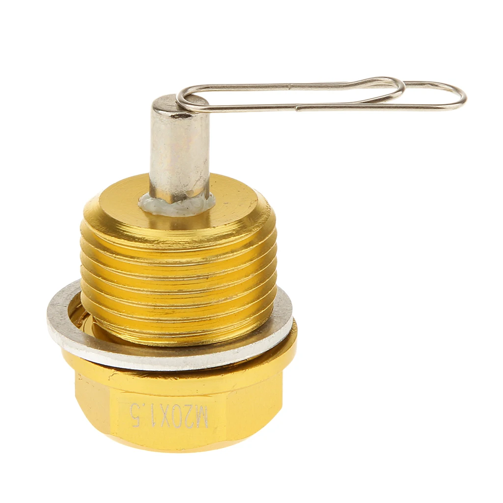 M12X1.25 M14X1.5 M16 M20x1.5 Anodized Magnetic Engine Oil Pan Drain Bolt Plug