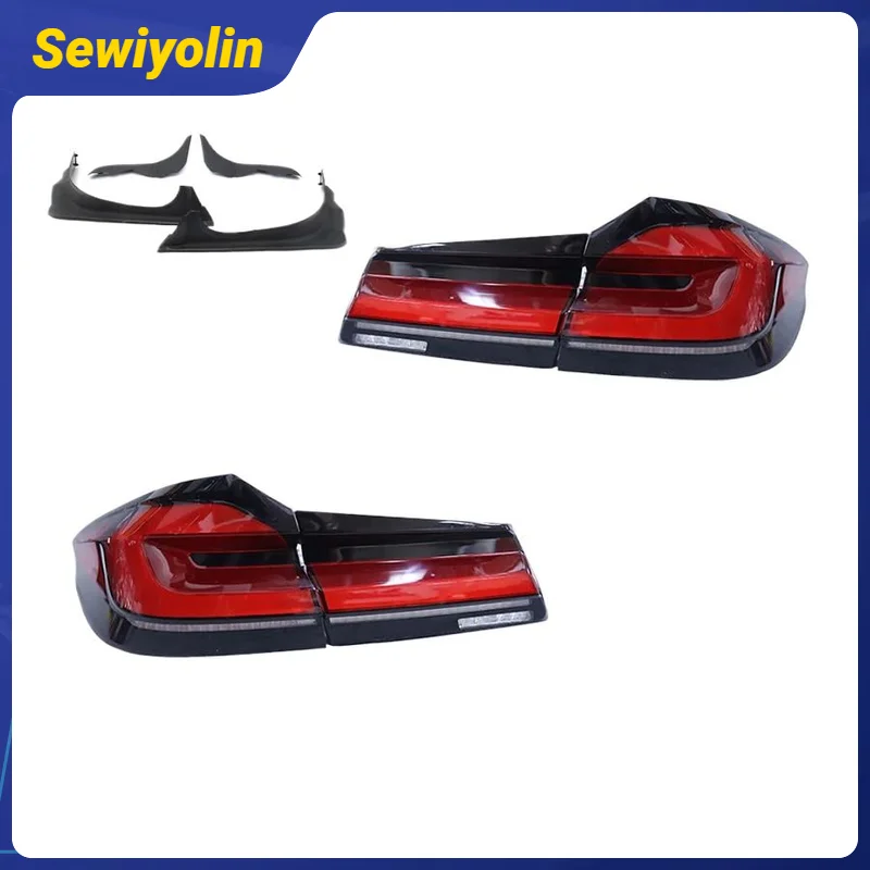 

Car Accessories G38 G30 LED Tail Lights For BMW 530 540 M5 F90 2017-2022 Rear Lamps DRL Plug And Play Flashing steering 2PCS/SET