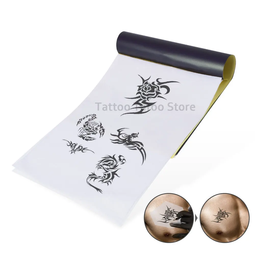 

5/10pcs Tattoo Transfer Paper Carbon Thermal Stencil Tattoo Paper Copier Tracing Paper for Tattoo Supplies A4 Size Accessories