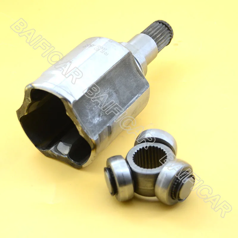 Baificar Half Shaft Dust Cover Inner Outer CV Joint Assembly Repair Kit for Changan Alsvin 4AT 2009-2011