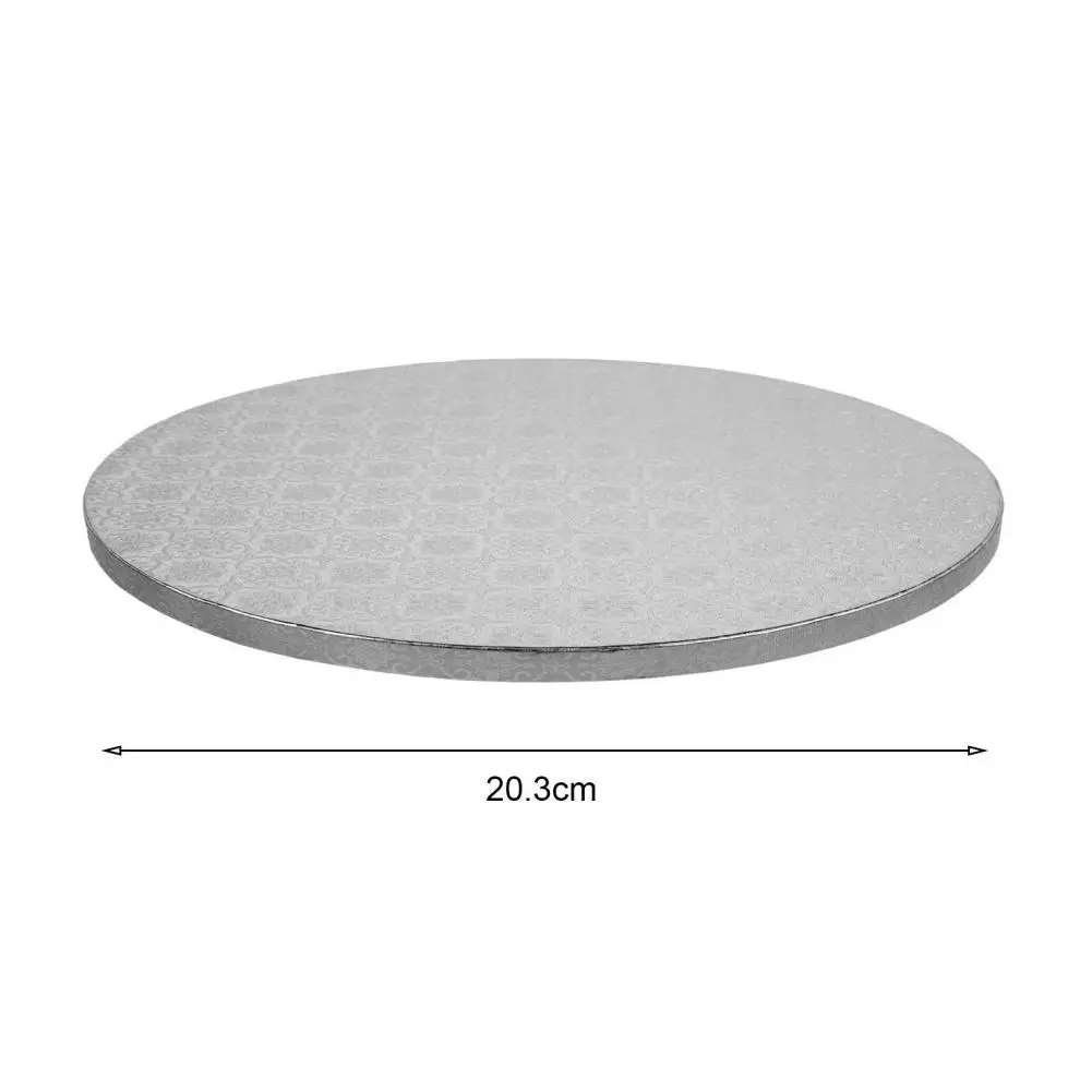 10 Inches Cake Board 8 Inches Cake Board Premium Greaseproof Boards Set of 5 8/10/12-inch White Round Paper for Non-stick