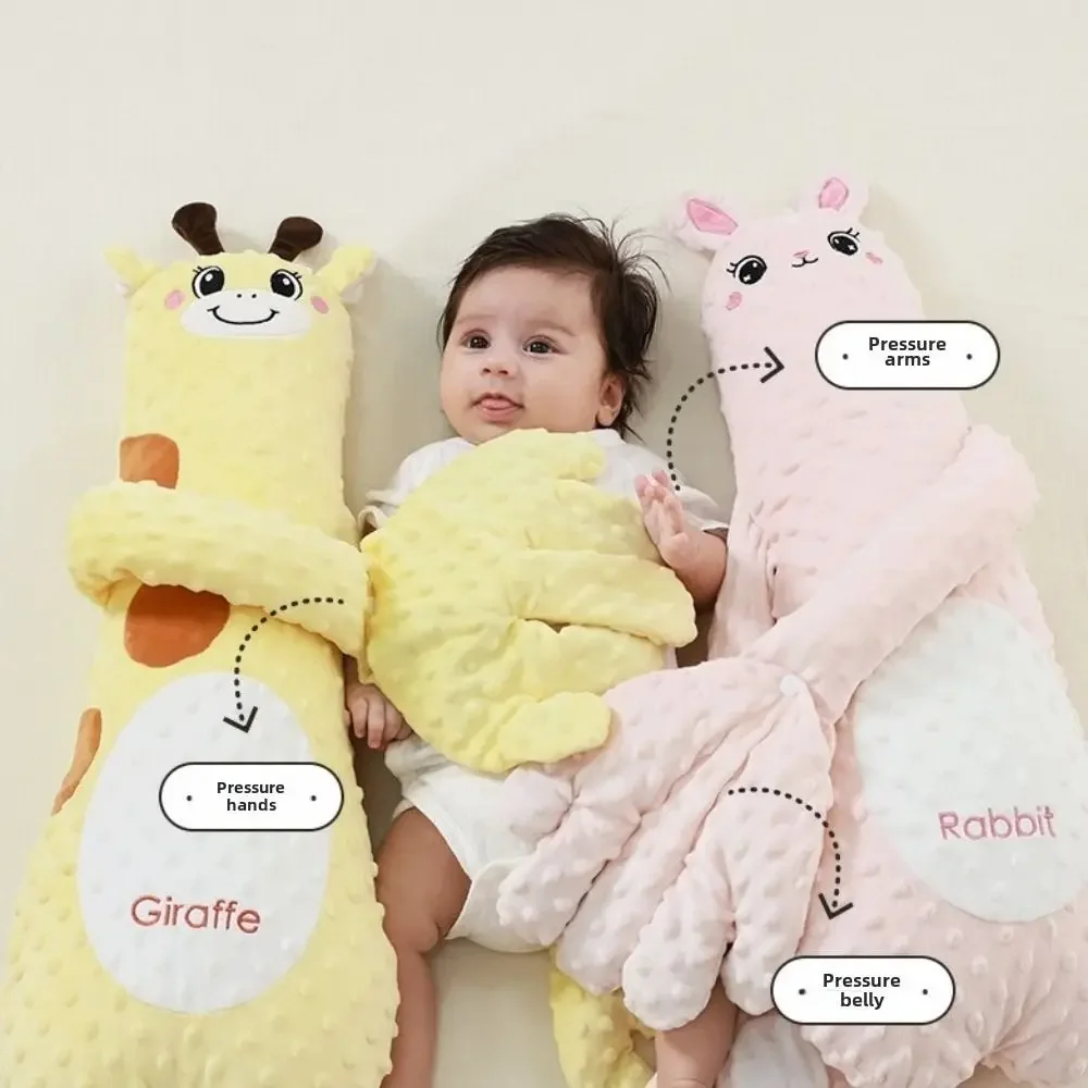 Soft Velvet Electric Baby Sleep Aid Tapping Pillow Toy