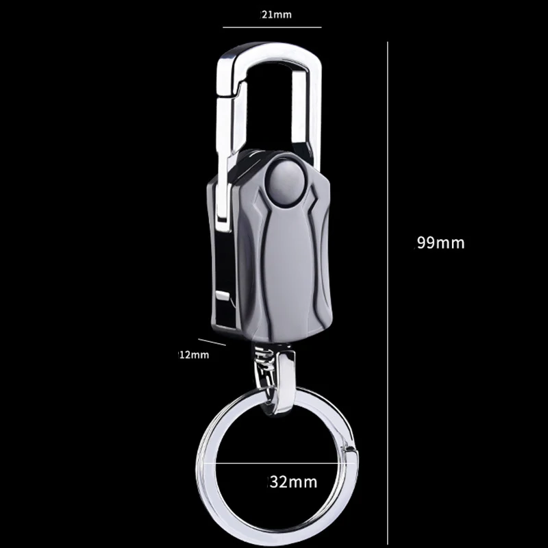 Multi-functional Car Auto Spinner Keychain Bottle Opener Key Ring