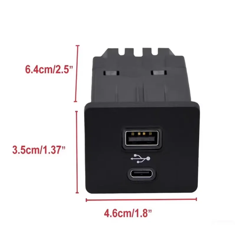 USB Type-C CarPlay Upgrade Dual Multimedia Interface Module Sync 3 Media Hub for Ford automotive control module