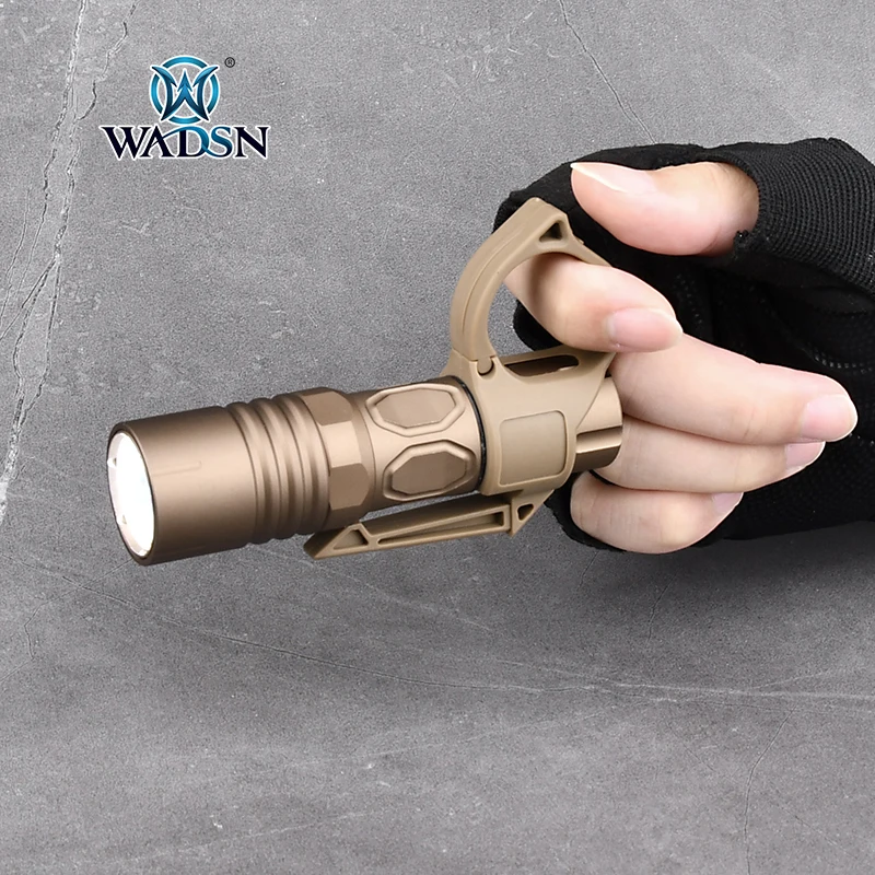 

WADSN Micro PLHV2 Tactical Flashlight Weapon Scout Light For Fast Helment 1000LM Handheld Version Airsoft Accessories Hunting