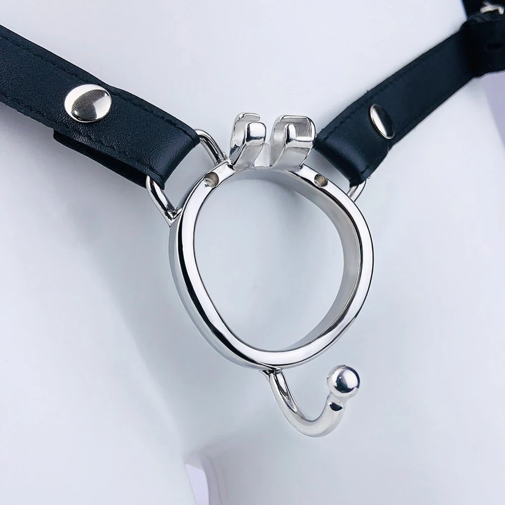 Penis Chastity Cage FRKO Metal Penis Rings Male Chastity Cage Accessories Lock Cock Cage Ring 40mm/45mm/50mm/55mm BDSM Sex Toys For Man Sexshop 18+
