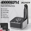 40000RPM Nail Drill Machine Electric Manicure Drill Set With Memory Funtion Nail File Professional Nail Drill Milling Cutters 1