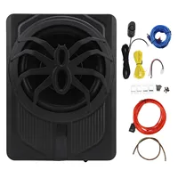 Slim Underseat Powered Car Subwoofer 10in 800W with LED Atmosphere Light Excellent Heat Dissipation Performance Car Subwoofer - Image 3