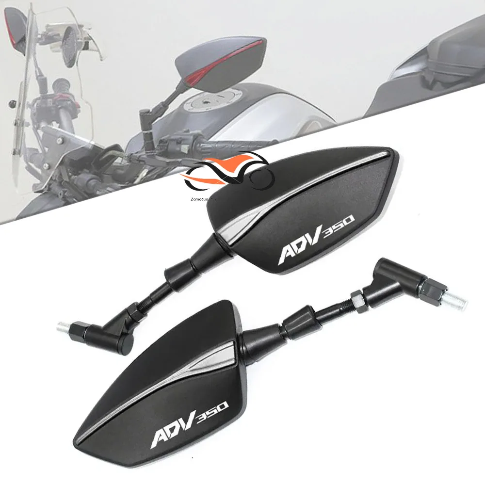 

ADV350 мотоциклетные регулируемые боковые зеркала заднего вида, универсальные зеркала заднего вида для Honda ADV350 ADV 350 2021 2022 2023