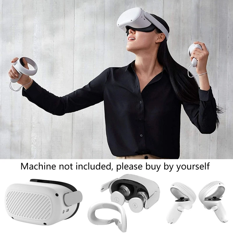 

Прямая поставка для Oculus Quest 2, ручка для защитного рукава, комплект силиконовых накладок для лица