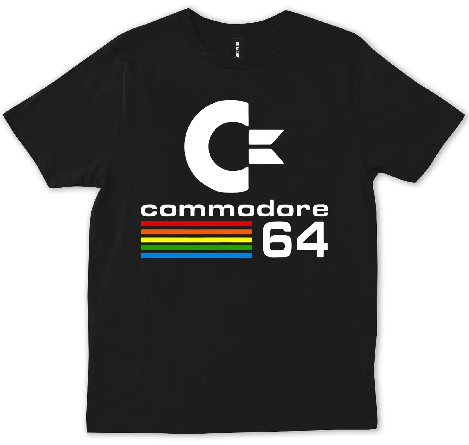 Commodore 64 T-Shirt Vintage Classica Anni '80 Retrò Stile Vintage Commodore 6 T