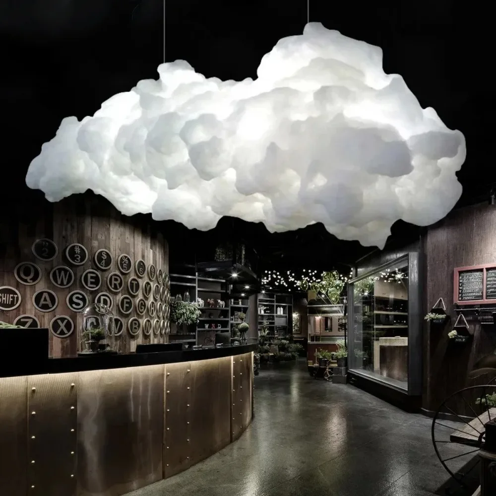 Modern Floating Cloud Led Pendant Lights Living Dining Children Room Chandelier Lighting Kitchen Bar Club Hanging Lamp Luminaire 3
